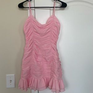 Lucy in the Sky Dress pink size small